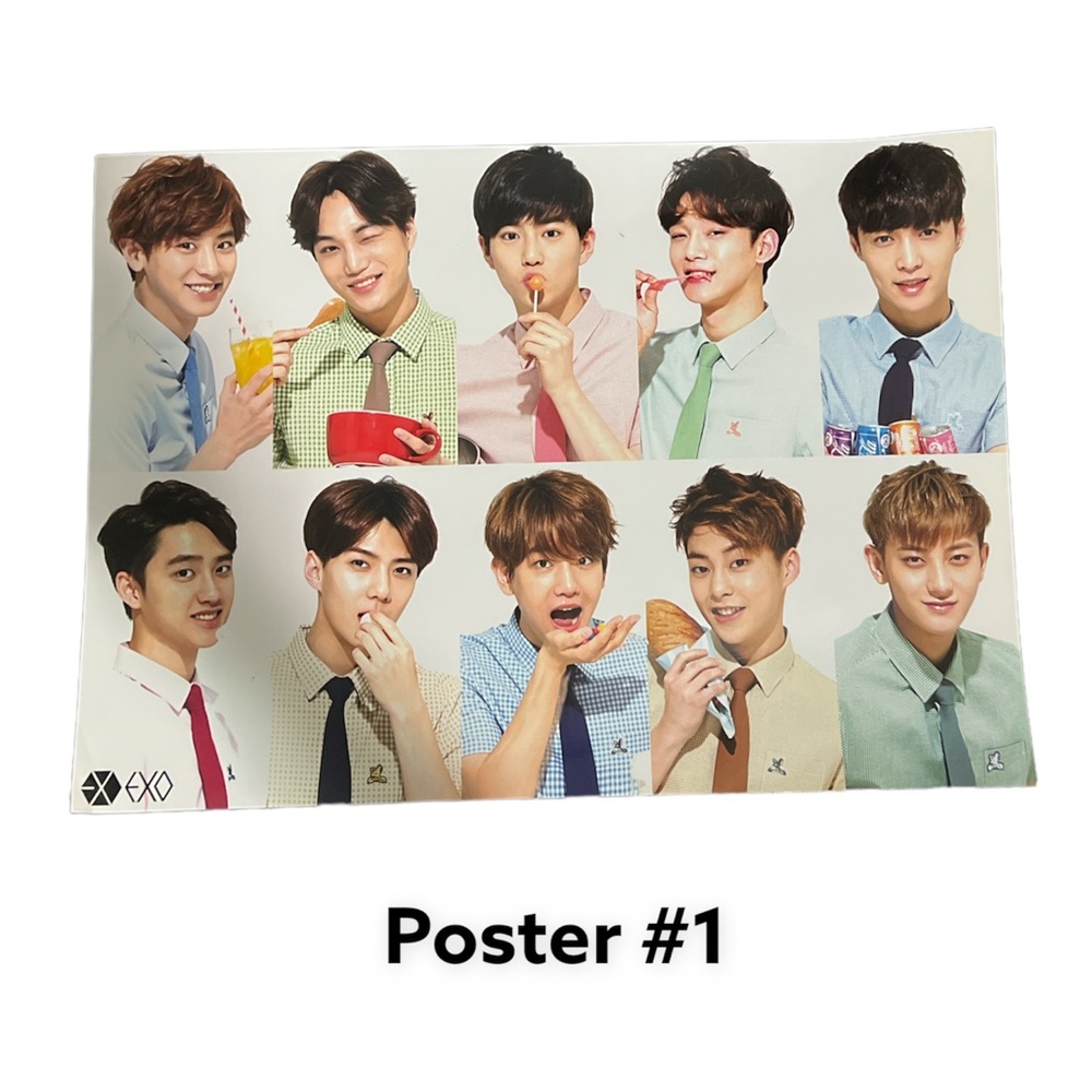 EXO K-POP Posters